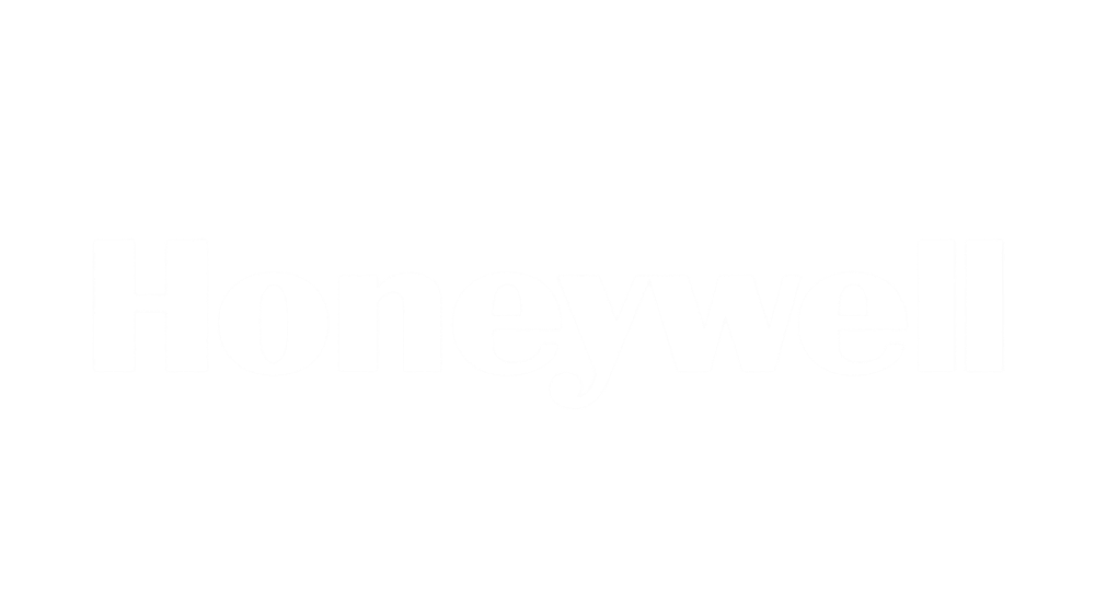 Honeywell logo in all white