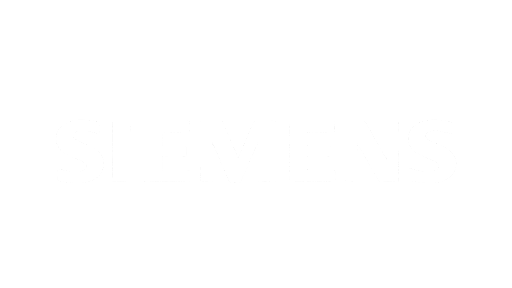 Siemens logo in all white